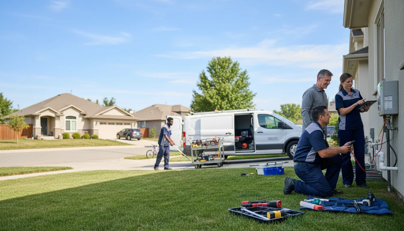 Tankless water heater service in Channelview, TX